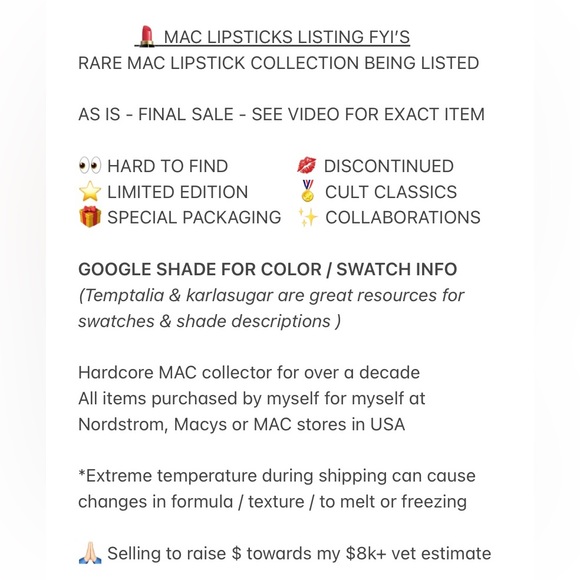 HOT CHOCOLATE ‘VIBE TRIBE’ Satin Lipstick MAC - Picture 14 of 14